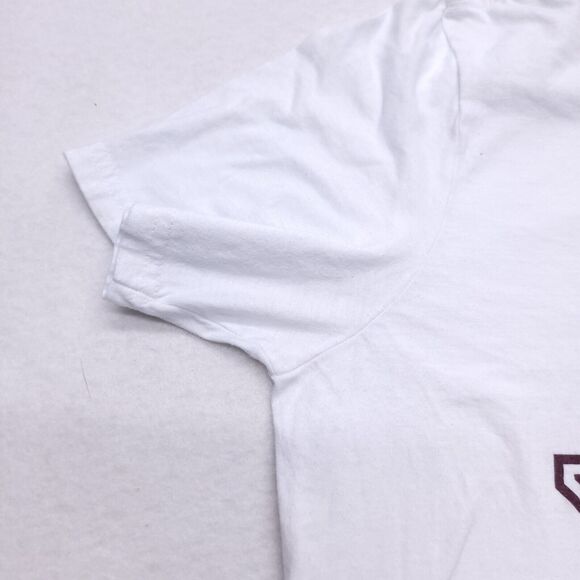 Adidas Amplifier Tee Texas A&M Pullover Casual Graphic T-Shirt Mens Size M White - Picture 5 of 9